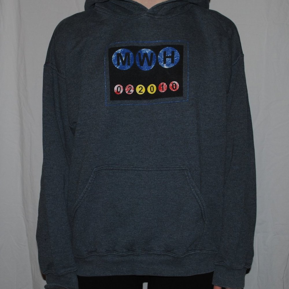 Grey Hoodie Sweatshirt